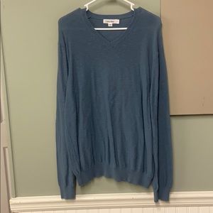 Large Calvin Klein v neck sweater good uc
